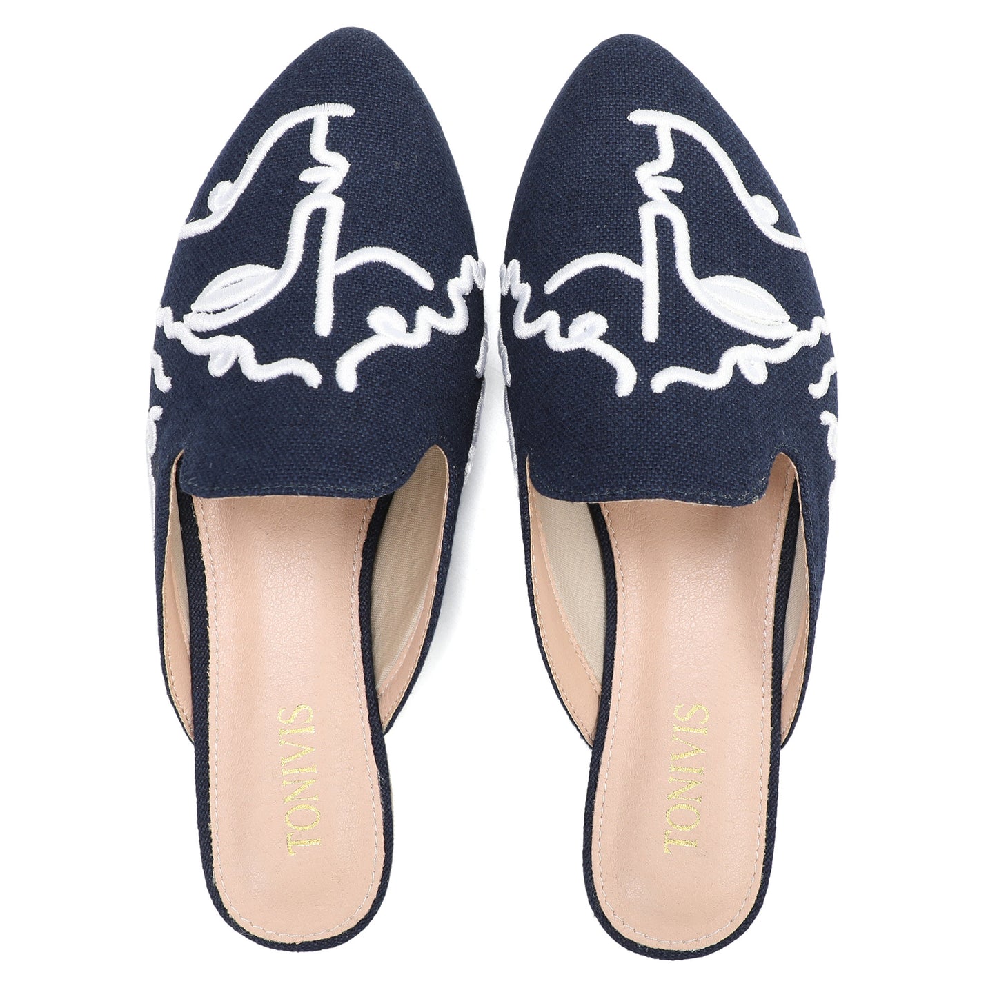 Leopard Print Pointed Toe Mules – Effortless Slip-On Flats