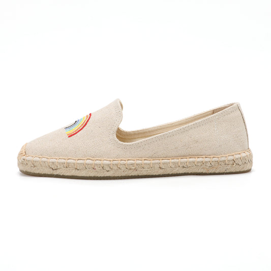 W-F650 women's espadrille flats, product photo