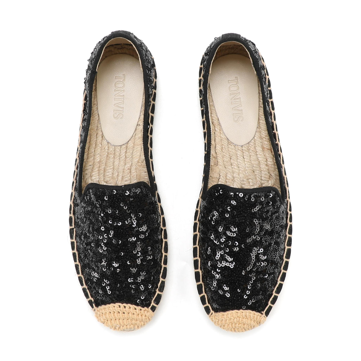 W-P9982 Black Sequin - product photo