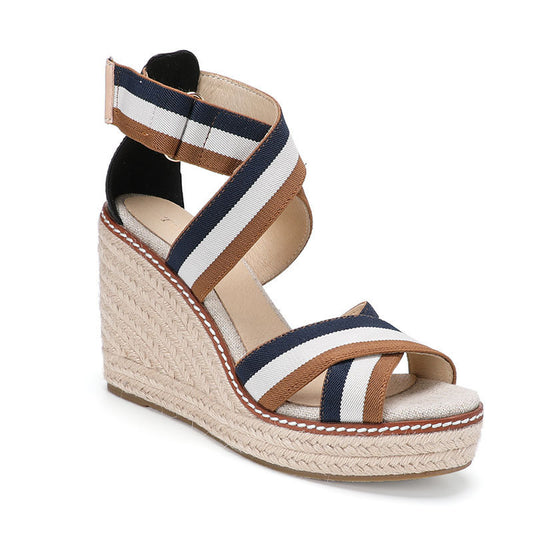 W S917 Blue Multicolor Stripe
