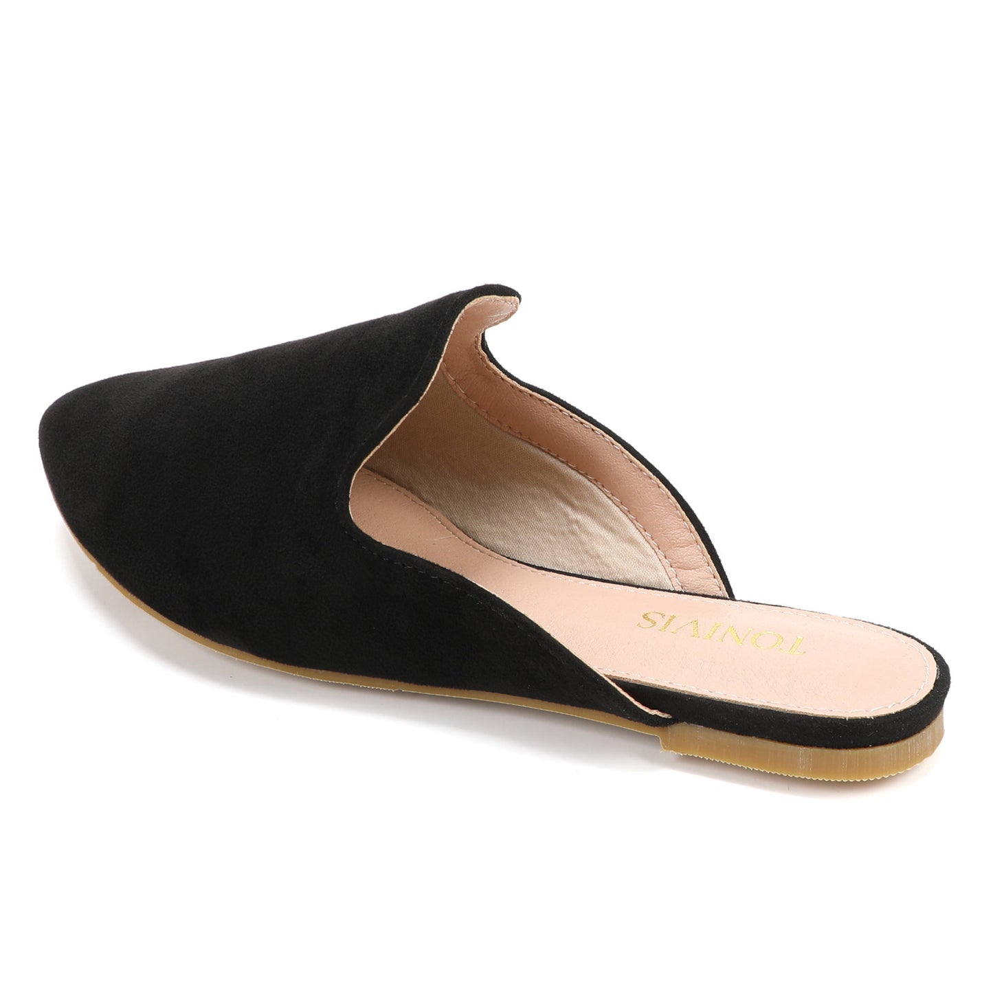 Leopard Print Pointed Toe Mules for Women – Chic Slip-On Flats