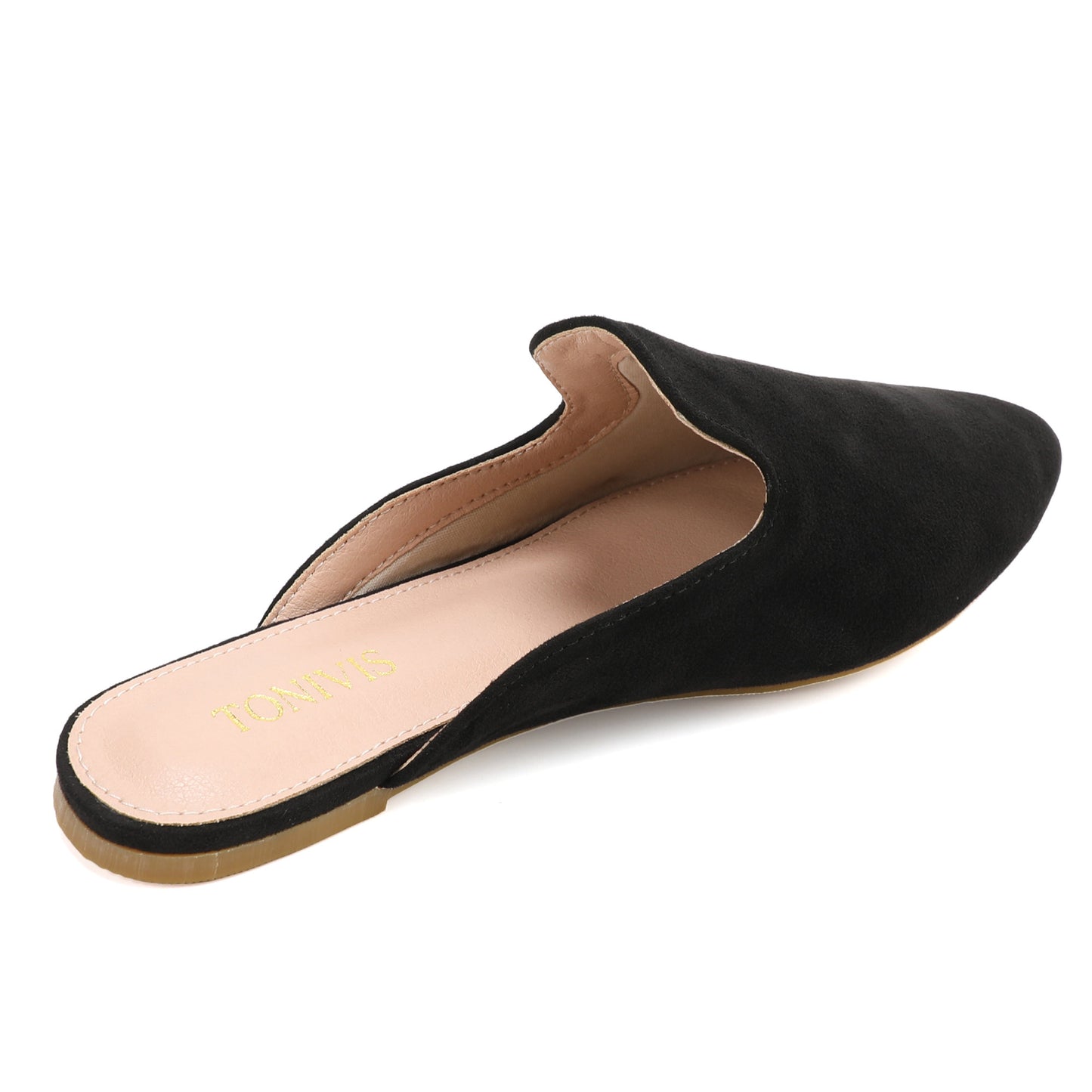 Leopard Print Pointed Toe Mules for Women – Chic Slip-On Flats