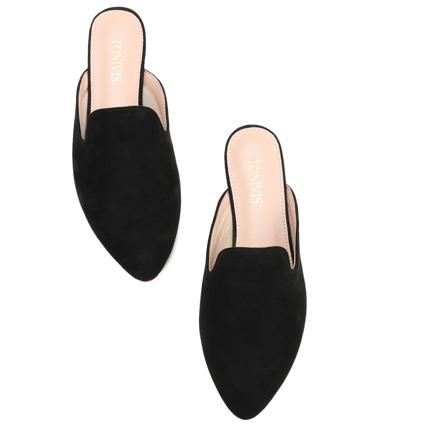 Leopard Print Pointed Toe Mules for Women – Chic Slip-On Flats