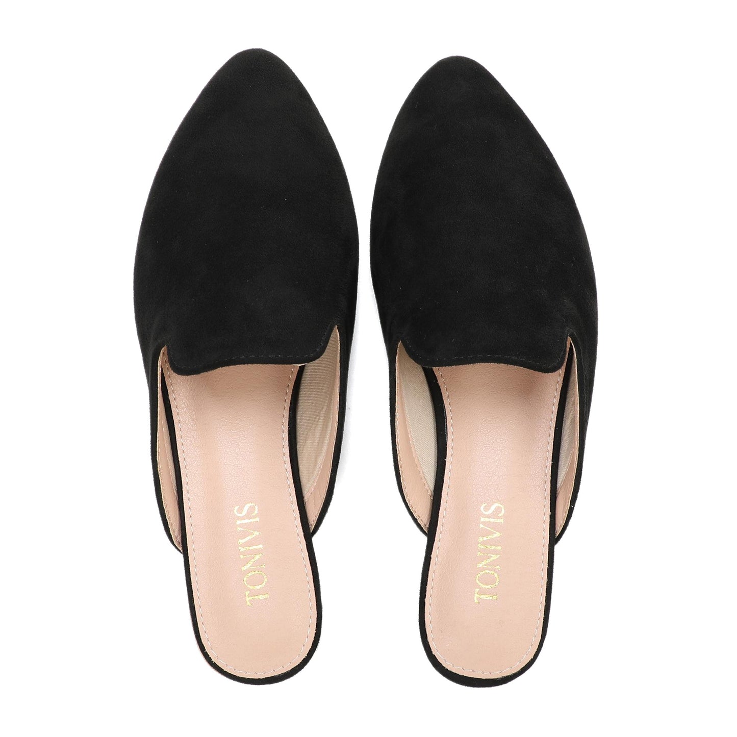 Leopard Print Pointed Toe Mules for Women – Chic Slip-On Flats