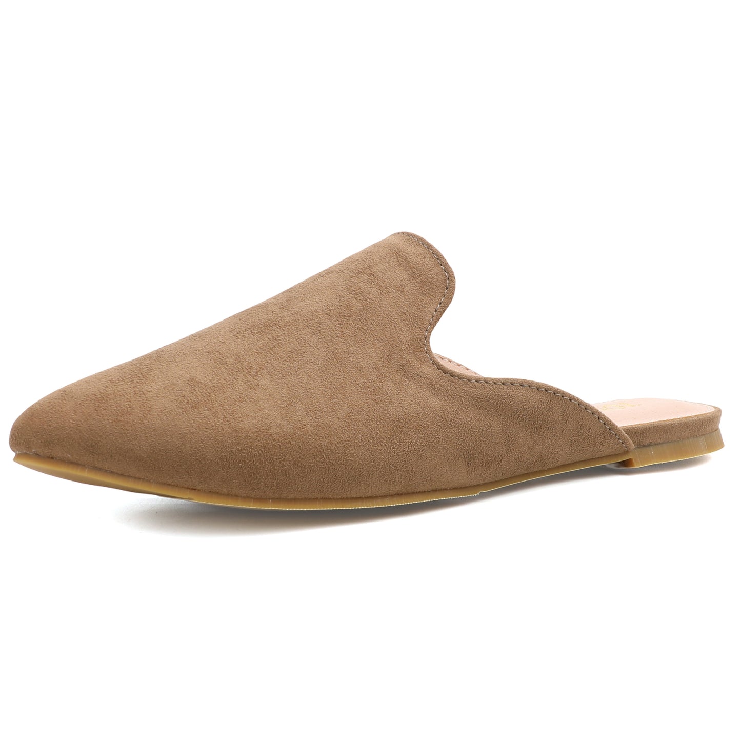 Leopard Print Pointed Toe Mules for Women – Chic Slip-On Flats