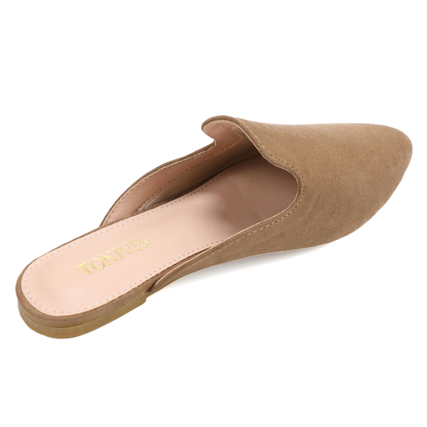 Leopard Print Pointed Toe Mules for Women – Chic Slip-On Flats