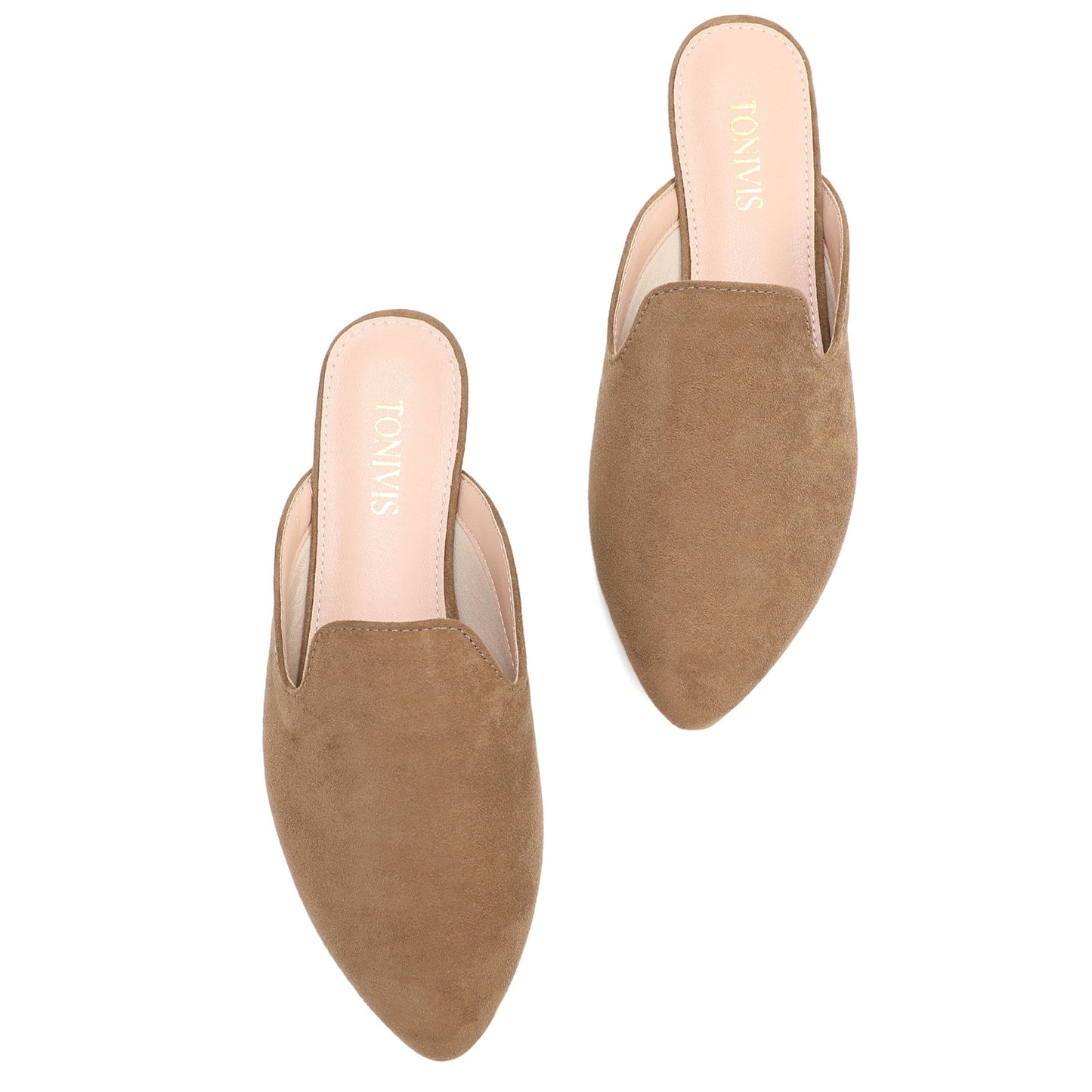 Leopard Print Pointed Toe Mules for Women – Chic Slip-On Flats