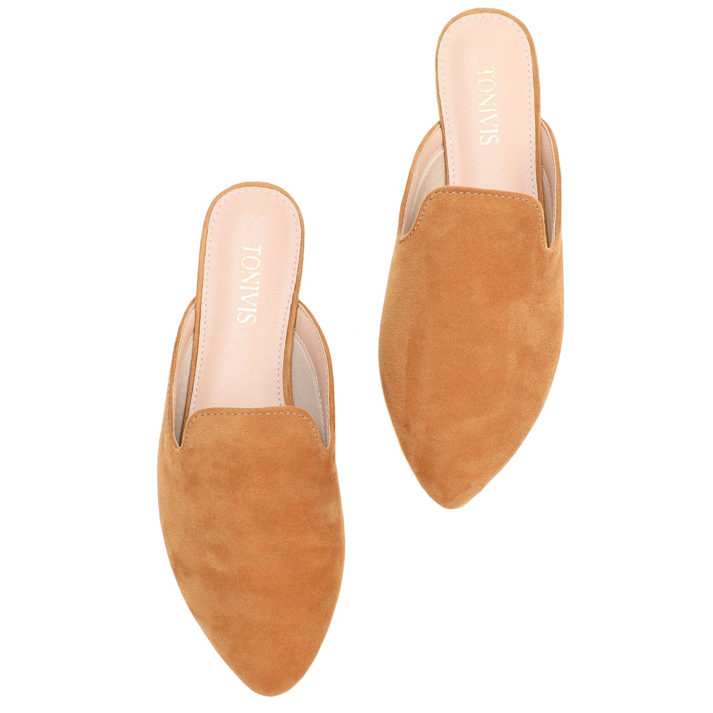 Leopard Print Pointed Toe Mules for Women – Chic Slip-On Flats