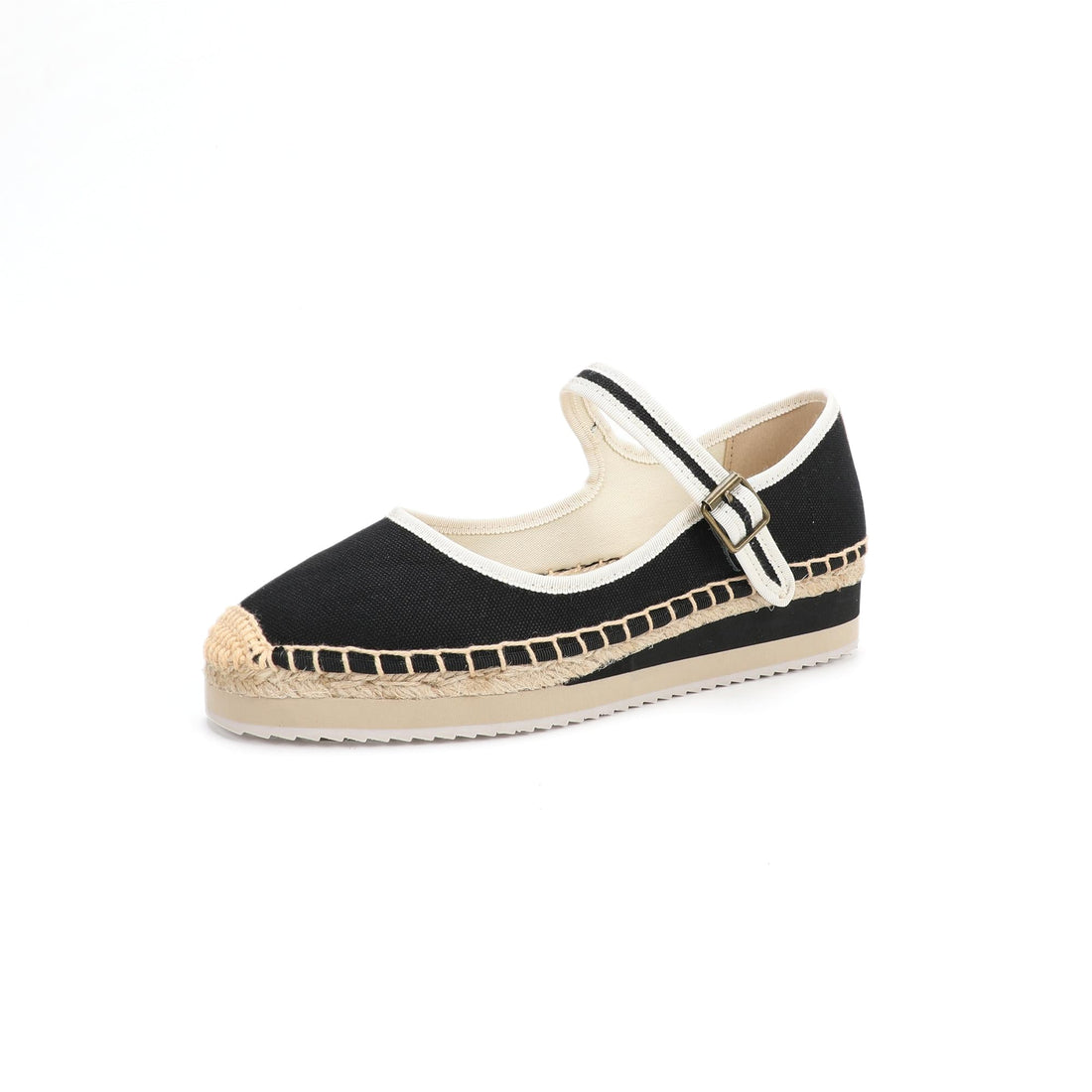 TONIVIS handmade canvas Mary Jane espadrilles