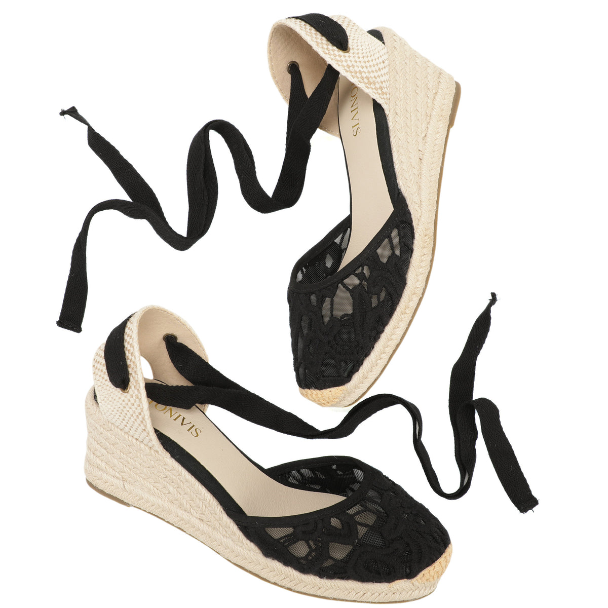 7CM Black Lace W-S903-6
