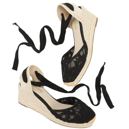 7CM Black Lace W-S903-6