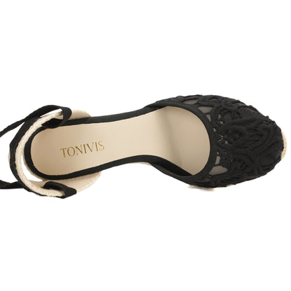 9CM Black Lace W-S895-5
