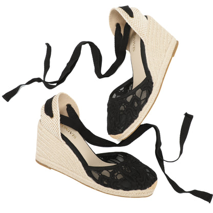 9CM Black Lace W-S895-6