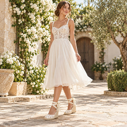 9cm White Lace W-s894-10