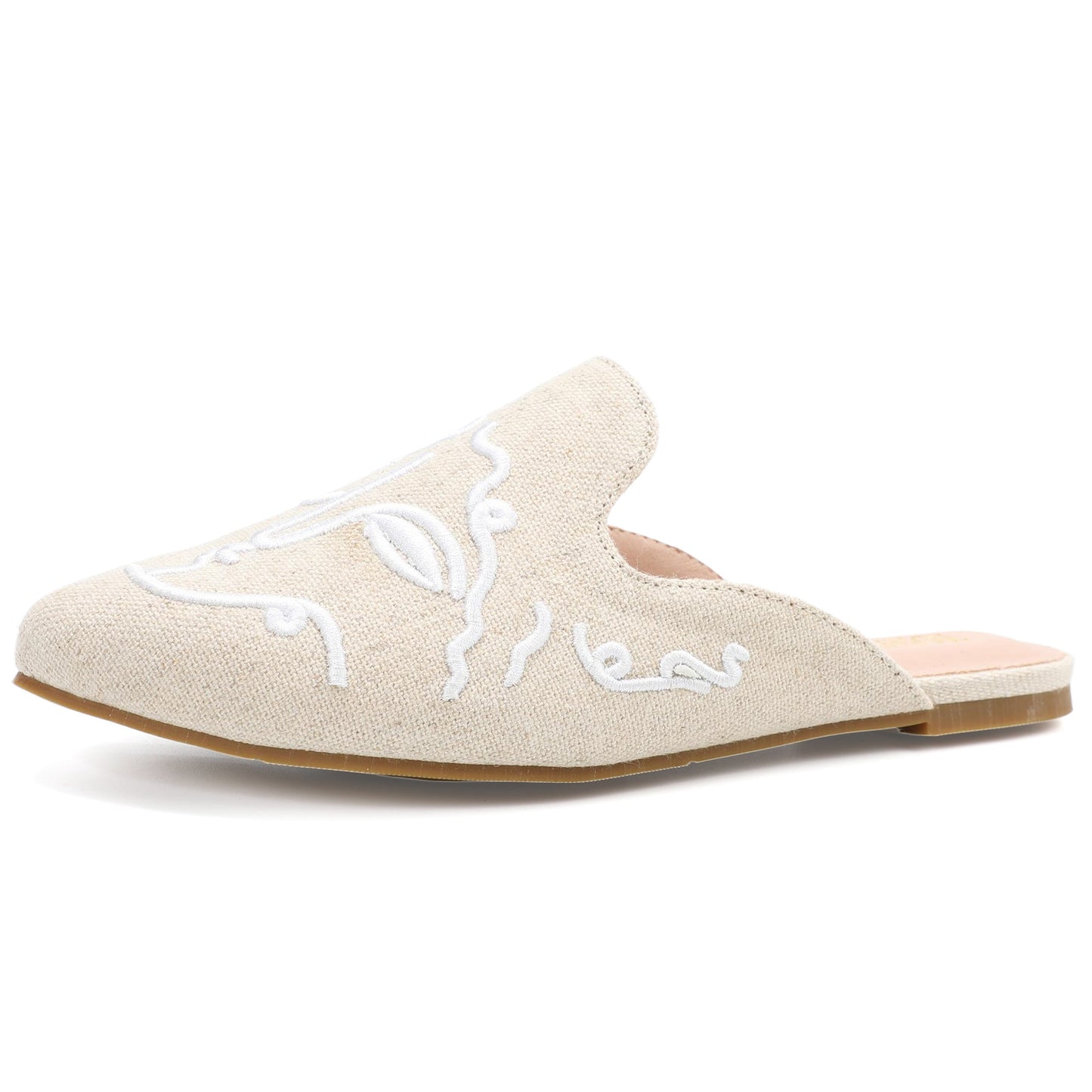 Leopard Print Pointed Toe Mules – Effortless Slip-On Flats