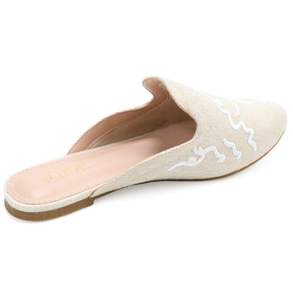 Leopard Print Pointed Toe Mules – Effortless Slip-On Flats