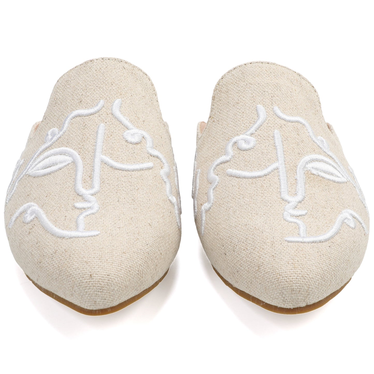 Leopard Print Pointed Toe Mules – Effortless Slip-On Flats