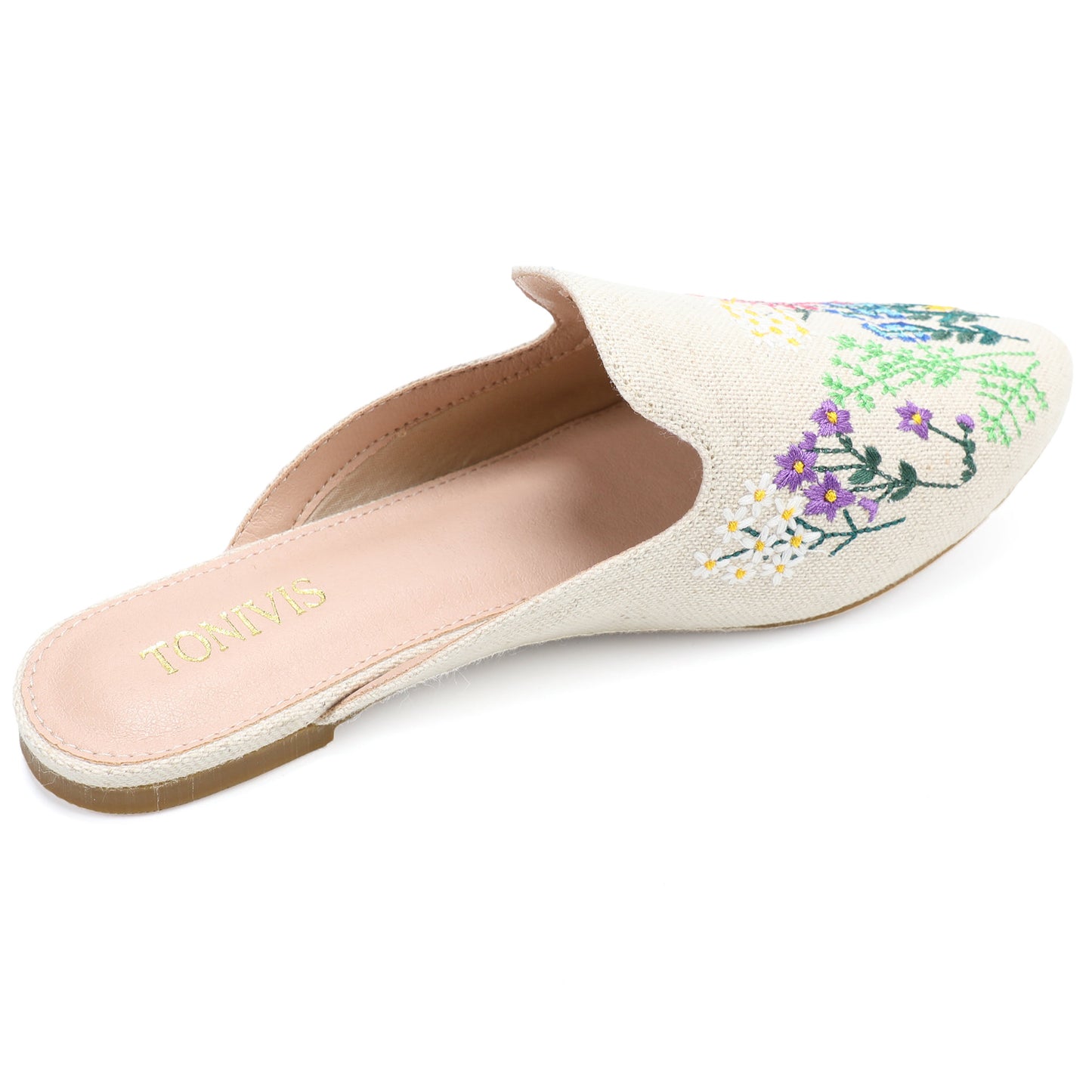 Leopard Print Pointed Toe Mules – Effortless Slip-On Flats