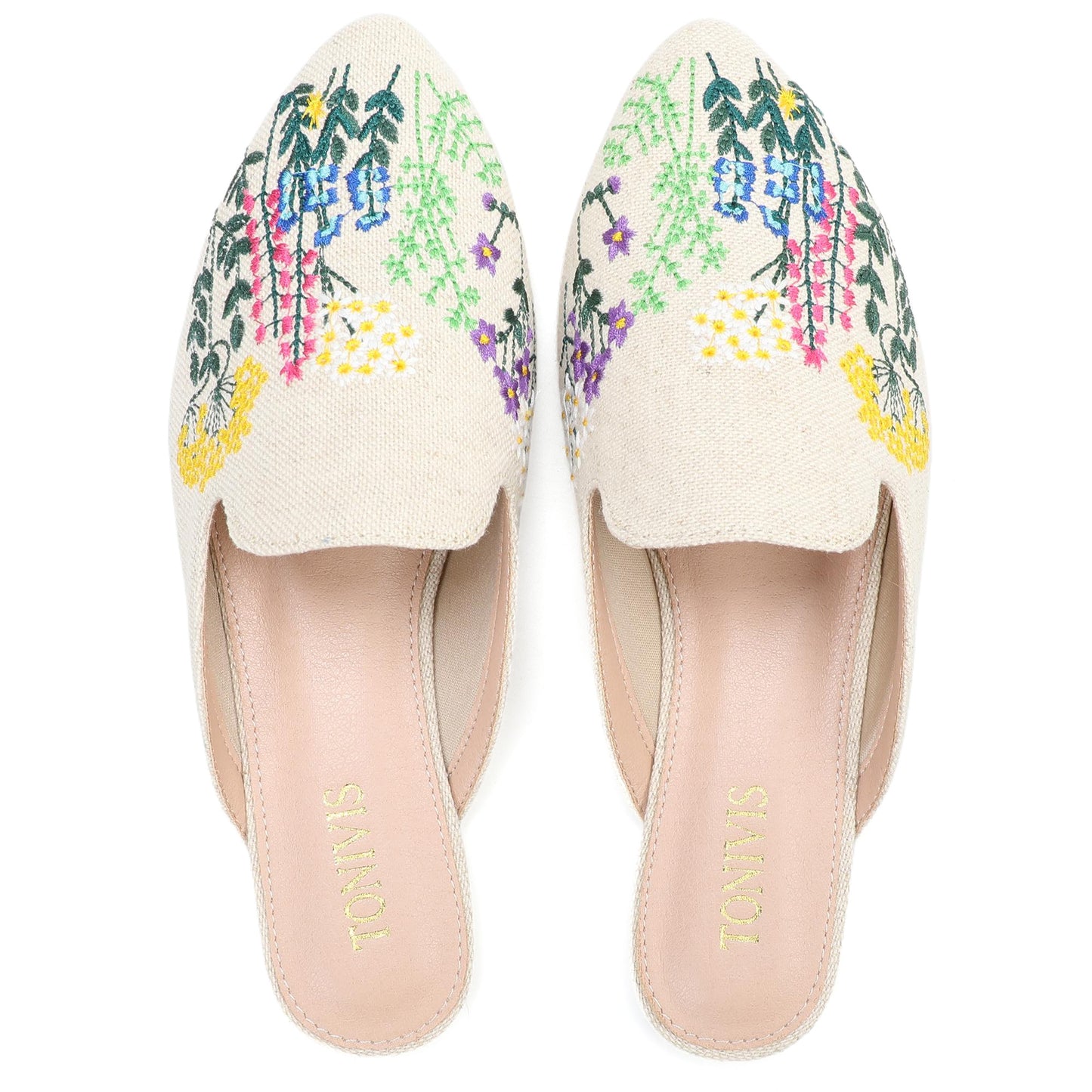 Leopard Print Pointed Toe Mules – Effortless Slip-On Flats