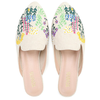 Leopard Print Pointed Toe Mules – Effortless Slip-On Flats