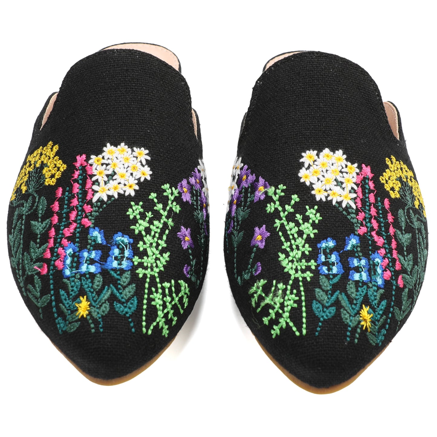 Leopard Print Pointed Toe Mules – Effortless Slip-On Flats