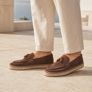 Mocha Brown Suede