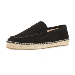Black Cow Suede