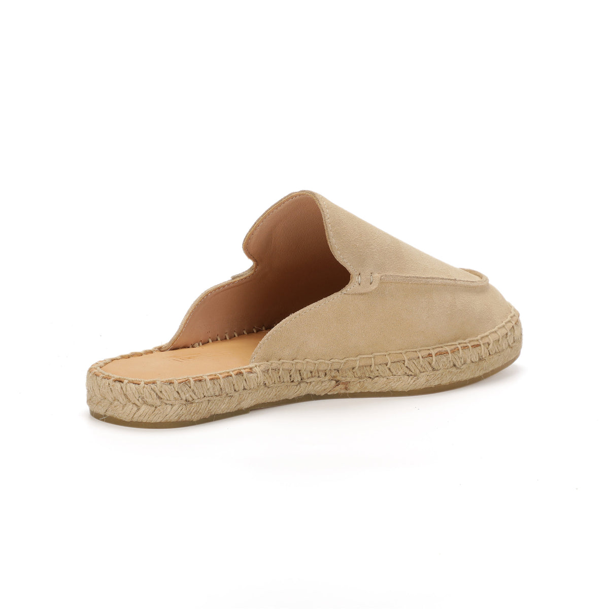 Men’s Comfort Cow Suede Minimalist Mule Espadrilles - Sand