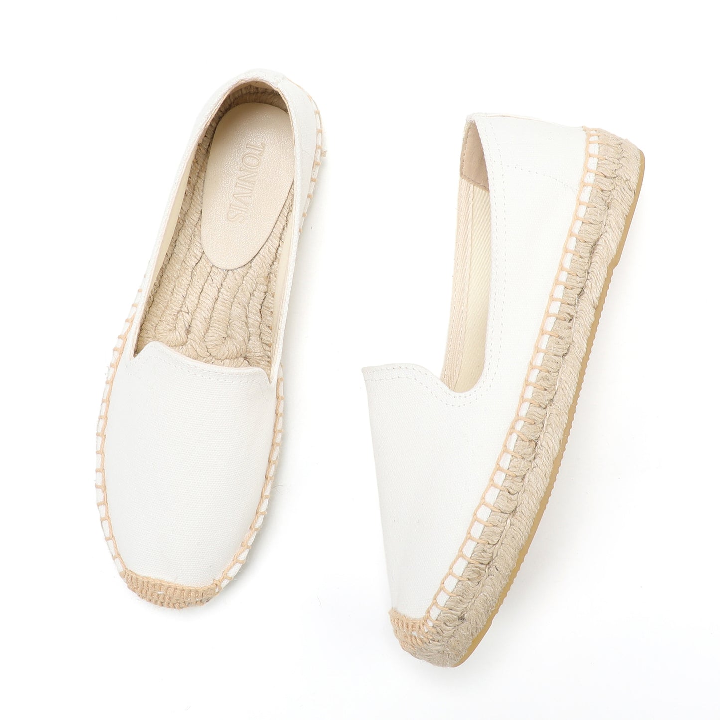 Classic Espadrilles for Women – Canvas Summer Flats