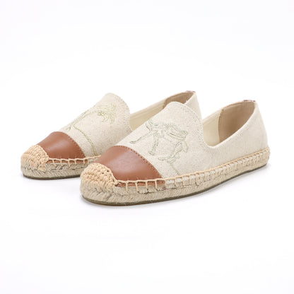 W-F594 women's espadrille flats, product photo