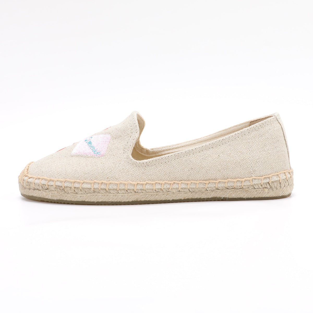 W-F603 women's espadrille flats, product photo