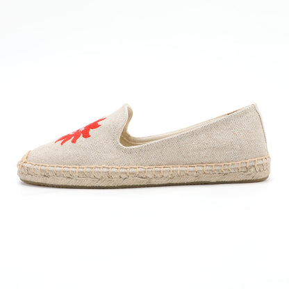 W-F605 women's espadrille flats, product photo