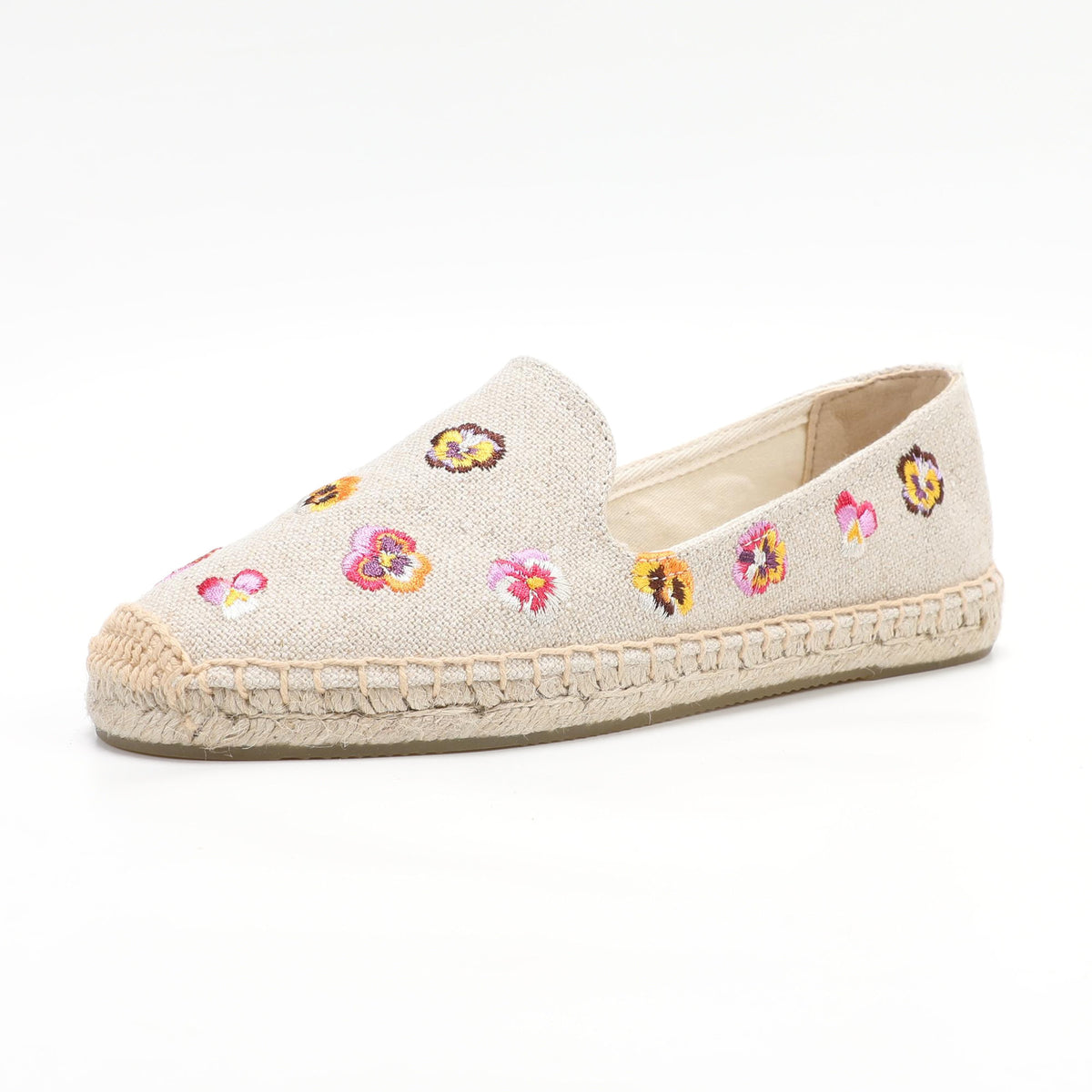 W-F608 women's espadrille flats, product photo