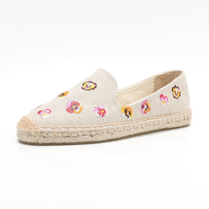 W-F608 women's espadrille flats, product photo