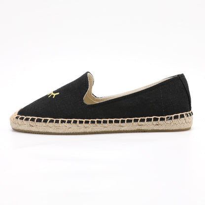 W-F611 women's espadrille flats, product photo