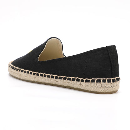 W-F611 women's espadrille flats, product photo