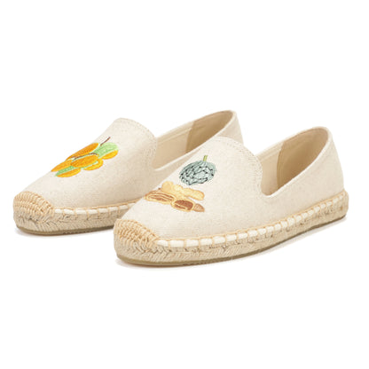 W-F622 women's espadrille flats, product photo