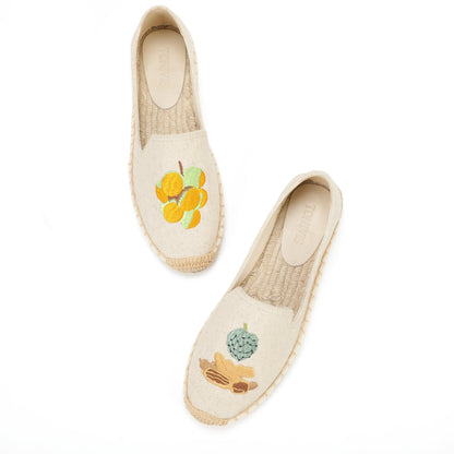 W-F622 women's espadrille flats, product photo