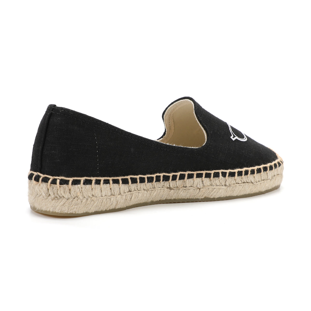 Black Camera women's platform espadrilles, style W-F628