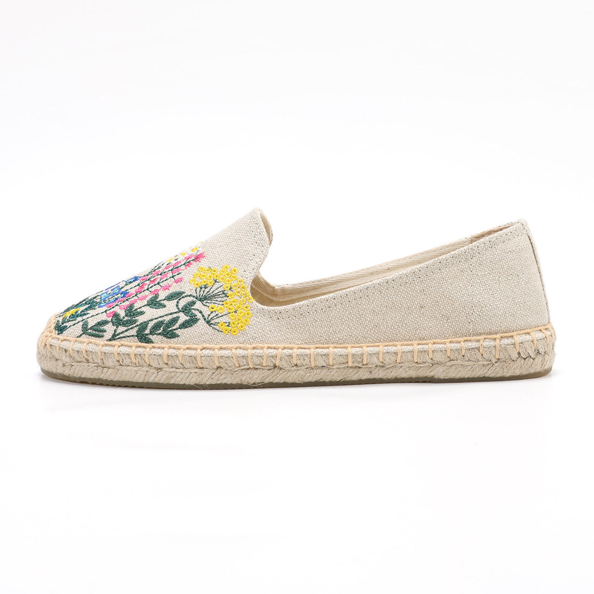 W-F629 women's espadrille flats, product photo