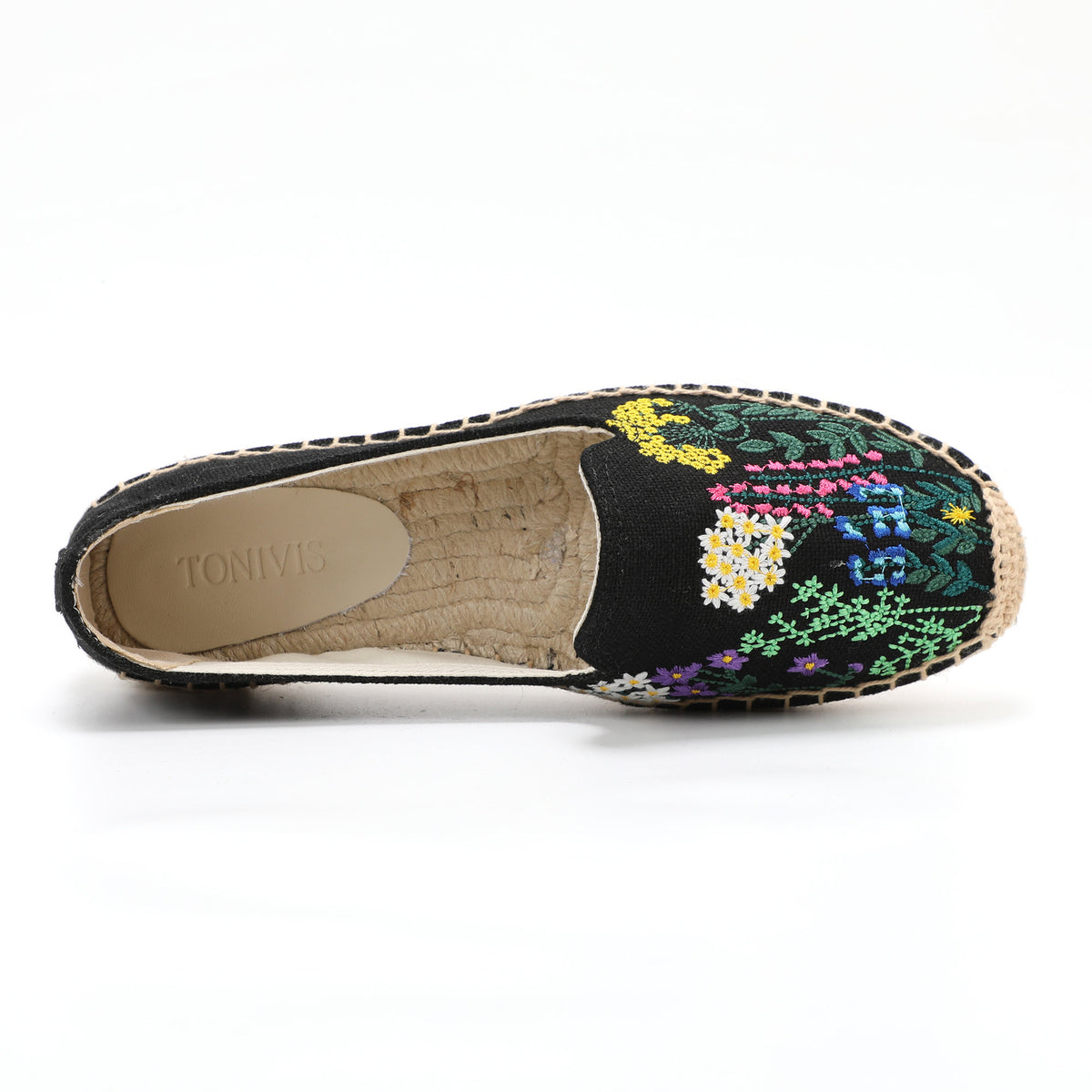 W-F630 women's espadrille flats, product photo