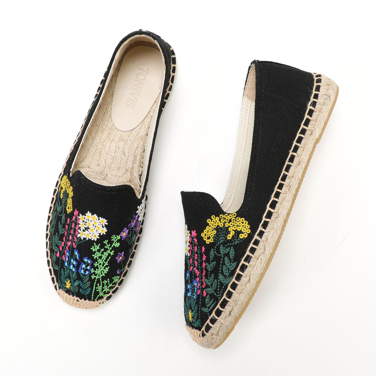 W-F630 women's espadrille flats, product photo