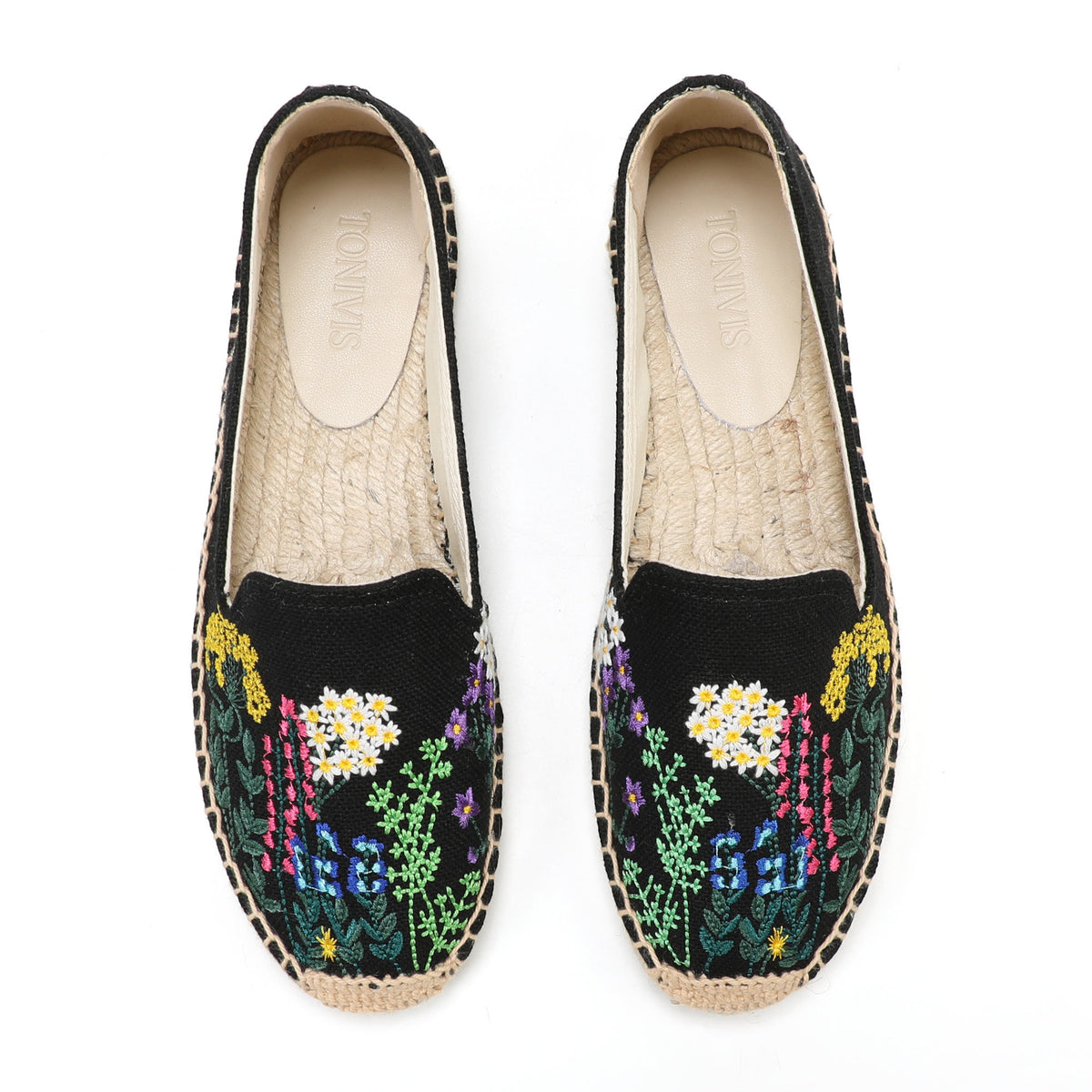 W-F630 women's espadrille flats, product photo