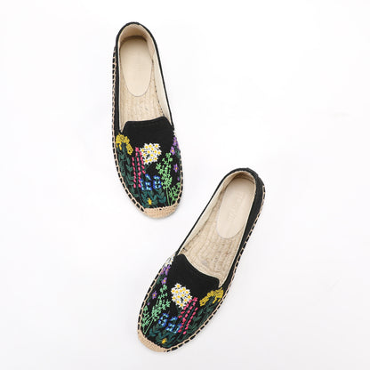 W-F630 women's espadrille flats, product photo