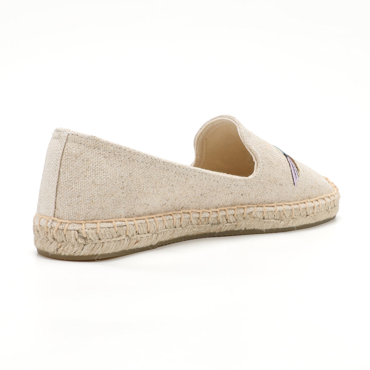 Beige women's espadrille flats, W-F631, photo 5