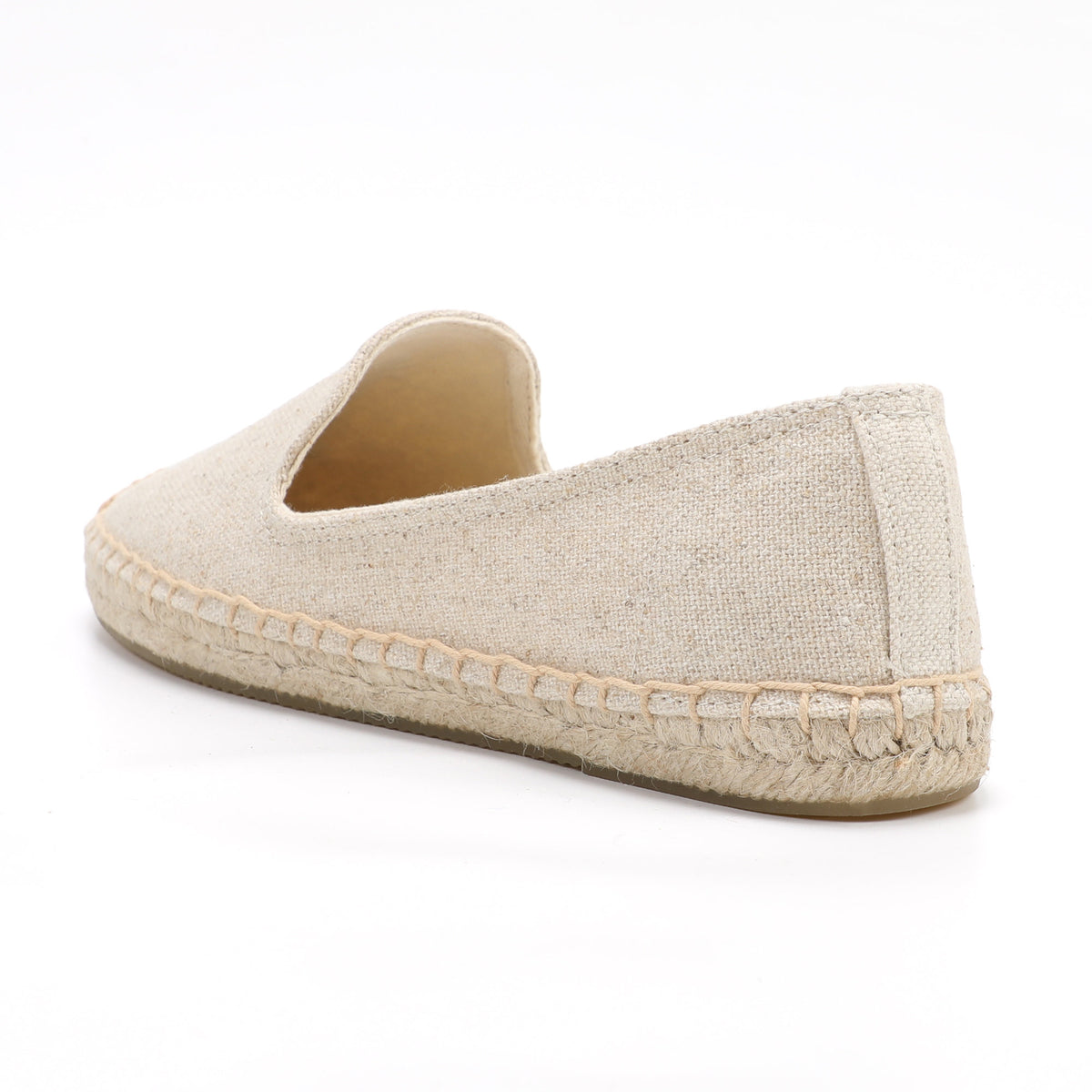 Beige women's espadrille flats, W-F636, photo 3