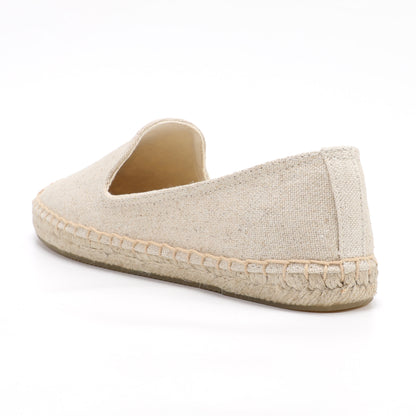 Beige women's espadrille flats, W-F636, photo 3