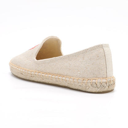 W-F639 women's espadrille flats, product photo