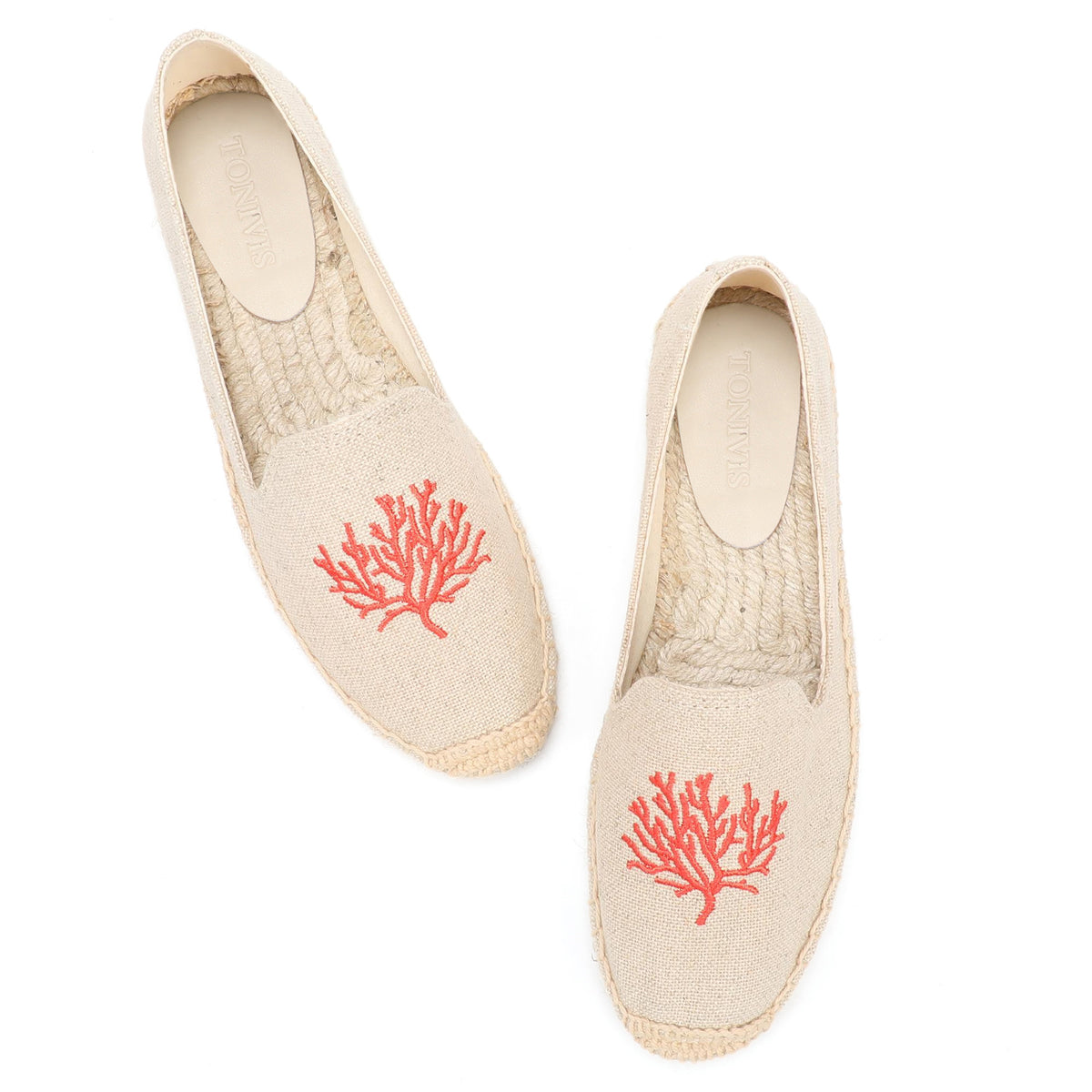 W-F640 women's espadrille flats, product photo