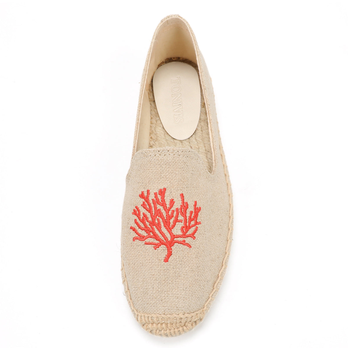 W-F640 women's espadrille flats, product photo
